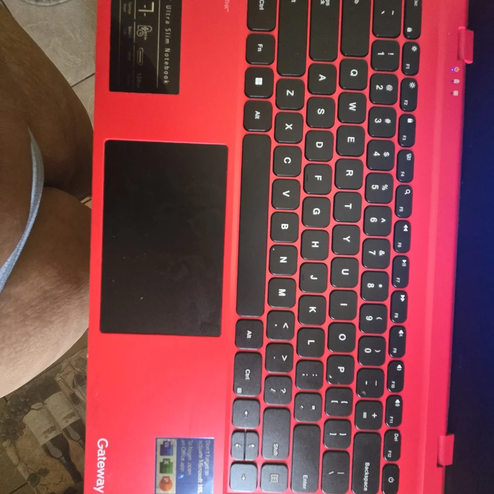 Red Laptop Notebook – Compact Everyday Laptop